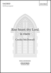 Rise Heart; Thy Lord is Risen SSATB choral sheet music cover